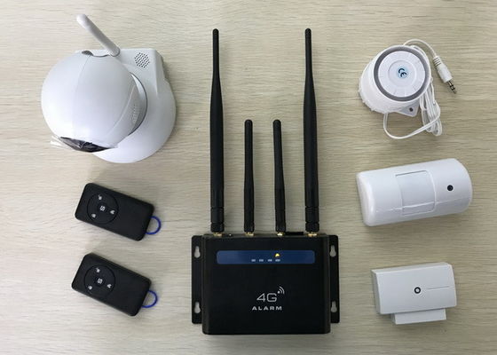 Κίνα Σύστημα συναγερμών GSM 4G LTE DIY 32 αισθητήρες 4 ασύρματες σειρήνες 6 κάμερα Wifi προμηθευτής